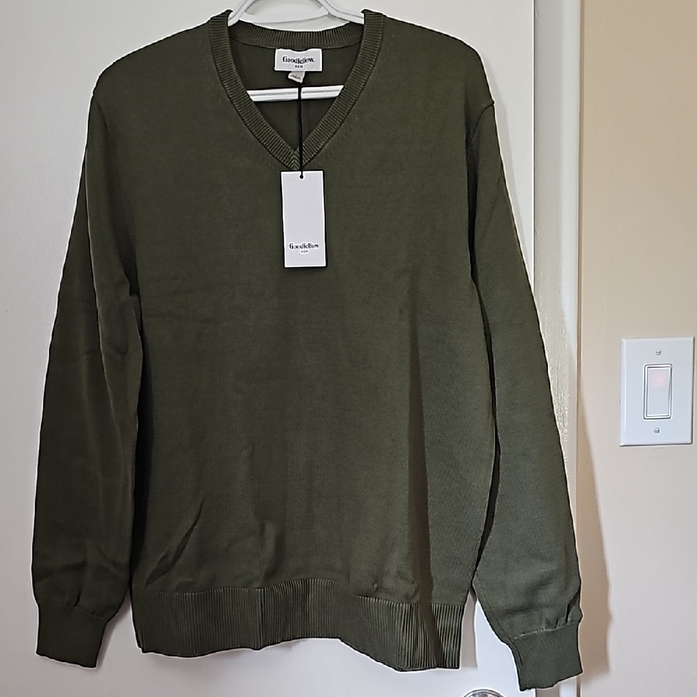 Goodfellow & Co Men's Olive Sweater NWT